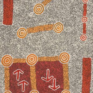 Yankirri Jukurrpa (Emu Dreaming) - Ngarlikirlangu by Michael Japaljarri Wayne