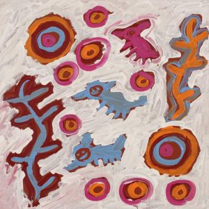 Mina Mina Jukurrpa (Mina Mina Dreaming) by Saraeva Napangardi Marshall