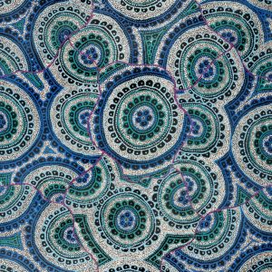 Ngalyipi Jukurrpa (Snakevine Dreaming) - Mina Mina by Kirsty Anne Napanangka Martin