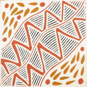 Pikilyi Jukurrpa (Vaughan Springs Dreaming) by Ursula Napangardi Hudson