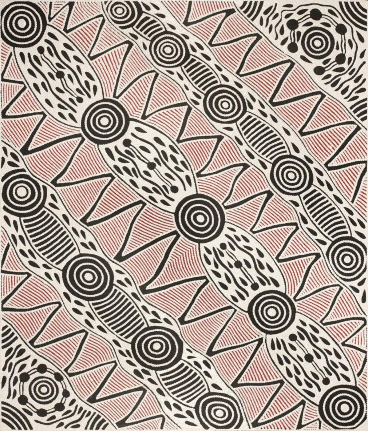 Pikilyi Jukurrpa (Vaughan Springs Dreaming) by Ursula Napangardi Hudson