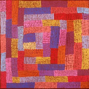 Ngapa Jukurrpa (Water Dreaming)  -  Puyurru by Anita Nakamarra Gibson