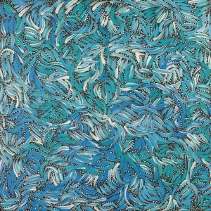 Purrpalanji (Skinny Bush Banana) Jukurrpa by Nola Napangardi Fisher