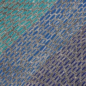 Ngapa Jukurrpa (Water Dreaming)  -  Puyurru by Shekina Nangala Sampson