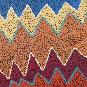 Pikilyi Jukurrpa (Vaughan Springs Dreaming) by Selina Napanangka Fisher