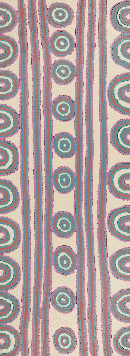 Warna Jukurrpa (Snake Dreaming) by Roschelle Nampijinpa Major