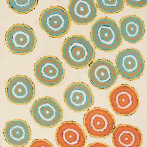 Mina Mina Jukurrpa (Mina Mina Dreaming) by Sheila Nungarrayi Sims