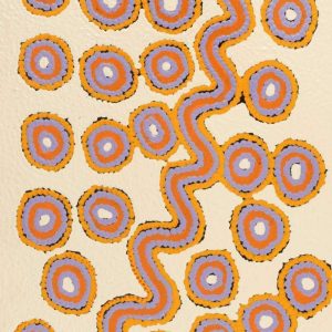 Mina Mina Jukurrpa (Mina Mina Dreaming) by Sheila Nungarrayi Sims