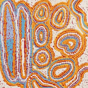 Mina Mina Jukurrpa (Mina Mina Dreaming) by Sarah Napaljarri Sims