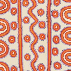 Mina Mina Jukurrpa (Mina Mina Dreaming) by Sheila Nungarrayi Sims