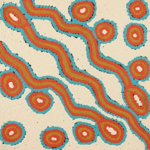 Warna Jukurrpa (Snake Dreaming) by Cecilia Nungarrayi Sims