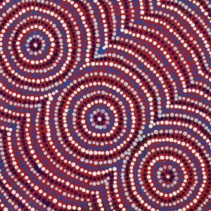Pamapardu Jukurrpa (Flying Ant Dreaming)  - Warntungurru by Soraya Napangardi Brown