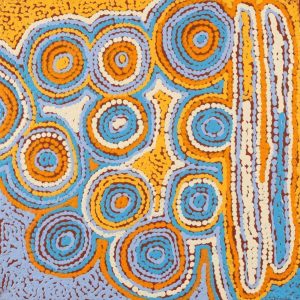 Mina Mina Jukurrpa (Mina Mina Dreaming) by Sarah Napaljarri Sims