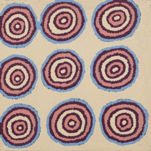 Warna Jukurrpa (Snake Dreaming) by Roschelle Nampijinpa Major