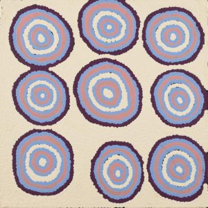 Warna Jukurrpa (Snake Dreaming) by Roschelle Nampijinpa Major