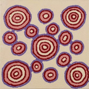 Mina Mina Jukurrpa (Mina Mina Dreaming) by Sheila Nungarrayi Sims