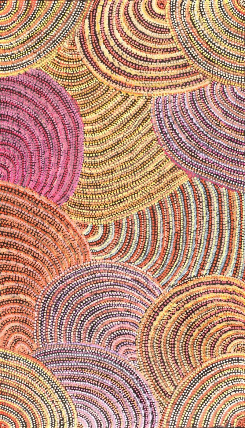 Pikilyi Jukurrpa (Vaughan Springs Dreaming) by Grace Napangardi Butcher