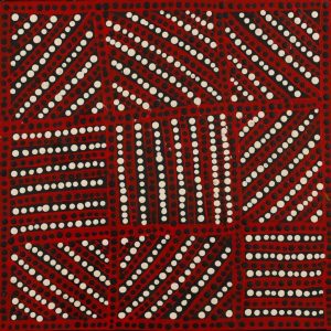 Warna Jukurrpa (Snake Dreaming) by Valma Nakamarra White