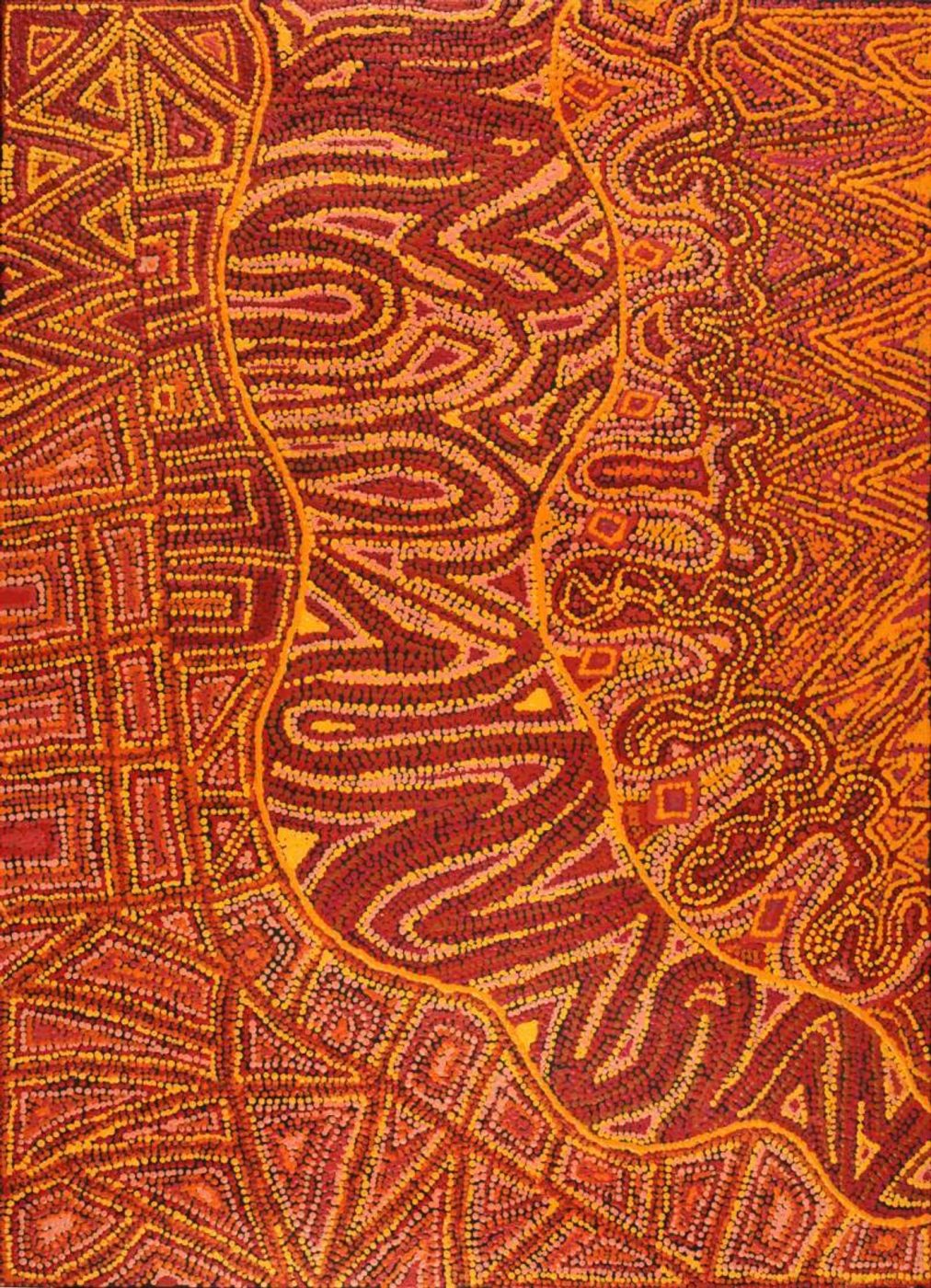 Karnta Jukurrpa (Womens Dreaming) by Marlette Napurrurla Ross