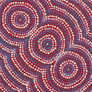 Pamapardu Jukurrpa (Flying Ant Dreaming)  - Warntungurru by Soraya Napangardi Brown