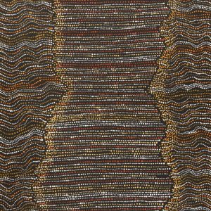 Ngapa Jukurrpa (Water Dreaming)  -  Puyurru by Chantelle Nampijinpa Robertson