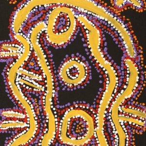 Ngatijirri Jukurrpa (Budgerigar Dreaming) by Karen Napaljarri Barnes