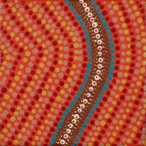 Warna Jukurrpa (Snake Dreaming) by Warlukurlangu Artists