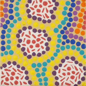 Pamapardu Jukurrpa (Flying Ant Dreaming)  - Warntungurru by Warlukurlangu Artists