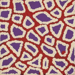 Ngapa Jukurrpa (Water Dreaming)  -  Puyurru by Warlukurlangu Artists
