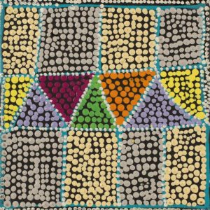 Pikilyi Jukurrpa (Vaughan Springs Dreaming) by Warlukurlangu Artists