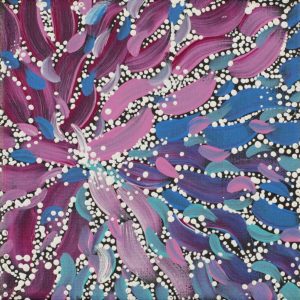 Wardapi Jukurrpa (Goanna Dreaming) - Yarripilangu by Warlukurlangu Artists