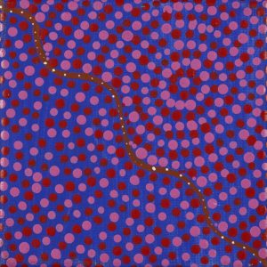 Yarla Jukurrpa (Bush Potato Dreaming) - Cockatoo Creek by Warlukurlangu Artists