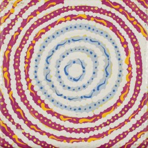 Janmarda Jukurrpa (Bush Onion Dreaming) by Warlukurlangu Artists