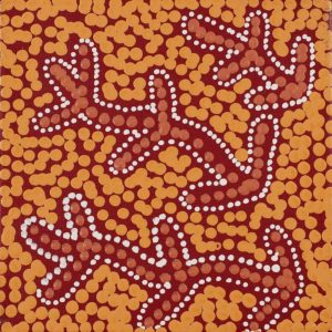 Warlukurlangu Jukurrpa (Fire country Dreaming) by Warlukurlangu Artists