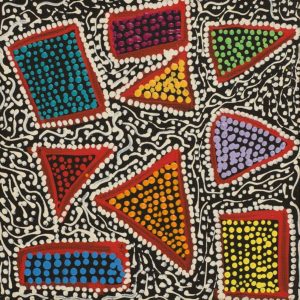 Pikilyi Jukurrpa (Vaughan Springs Dreaming) by Warlukurlangu Artists