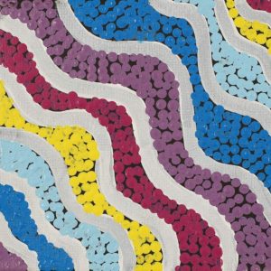 Warna Jukurrpa (Snake Dreaming) by Warlukurlangu Artists