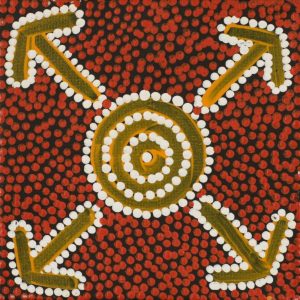 Yankirri Jukurrpa (Emu Dreaming) - Ngarlikirlangu by Warlukurlangu Artists