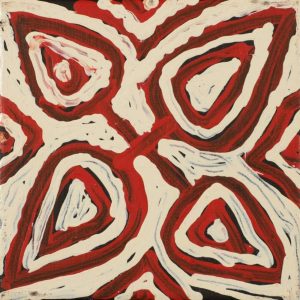 Ngapa Jukurrpa (Water Dreaming)  - Mikanji by Warlukurlangu Artists