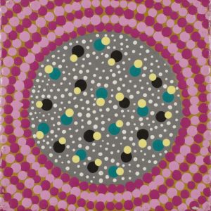 Wanakiji Jukurrpa (Bush Tomato Dreaming) by Warlukurlangu Artists