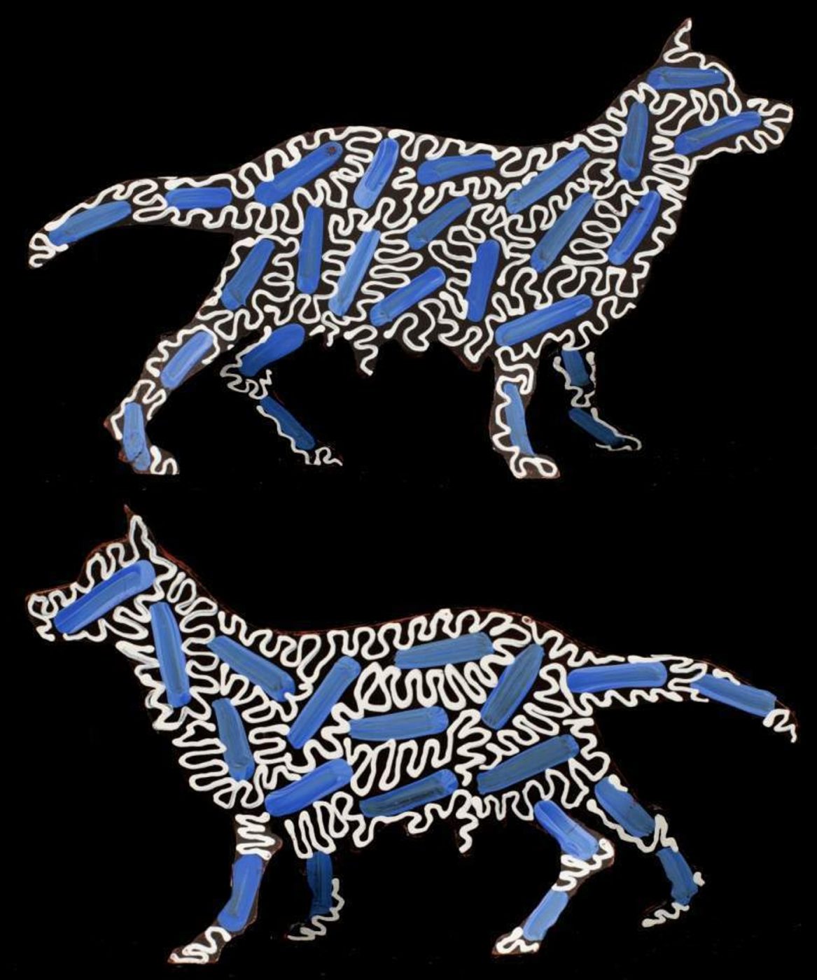 Mitching by Warlukurlangu Artists