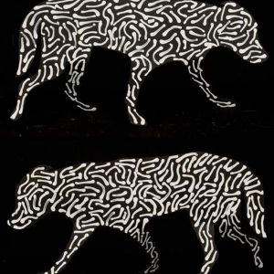 Snowy by Warlukurlangu Artists