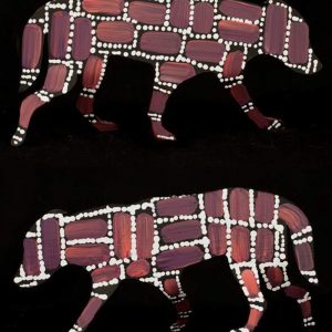 Snowy by Warlukurlangu Artists