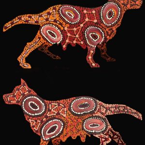 Mitching by Warlukurlangu Artists