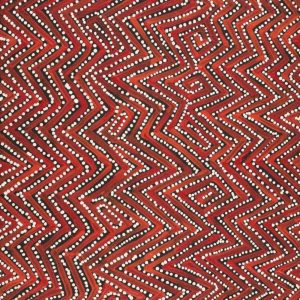 Pamapardu Jukurrpa (Flying Ant Dreaming)  - Warntungurru by Reanne Nampijinpa Brown
