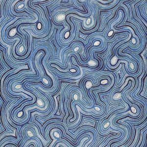 Yarla Jukurrpa (Bush Potato Dreaming) - Cockatoo Creek by Alicka Napanangka Brown