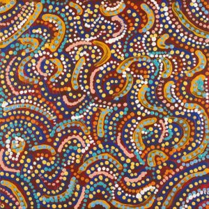 Jintiparnta Jukurrpa (Desert Truffle Dreaming) - Mina Mina by Tina Napangardi Martin