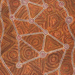Napaljarri-warnu Jukurrpa (Seven Sisters Dreaming) by Shanna Napanangka Williams