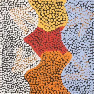 Yankirri Jukurrpa (Emu Dreaming) - Ngarlikirlangu by Margaret Nangala Gallagher