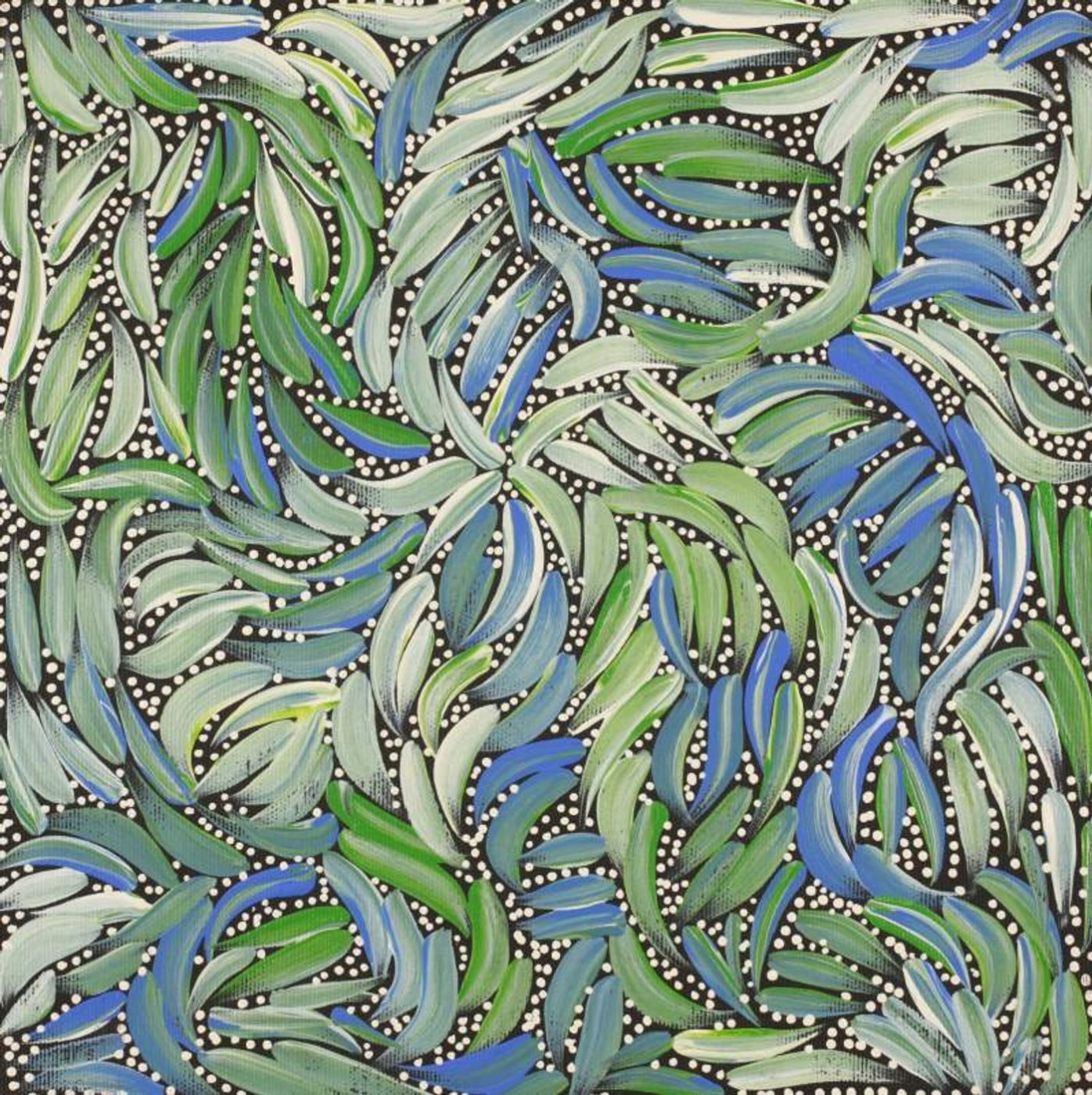 Purrpalanji (Skinny Bush Banana) Jukurrpa by Nola Napangardi Fisher