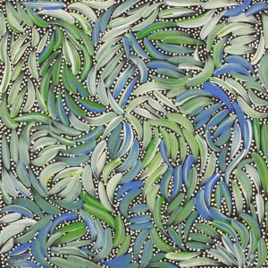 Purrpalanji (Skinny Bush Banana) Jukurrpa by Nola Napangardi Fisher